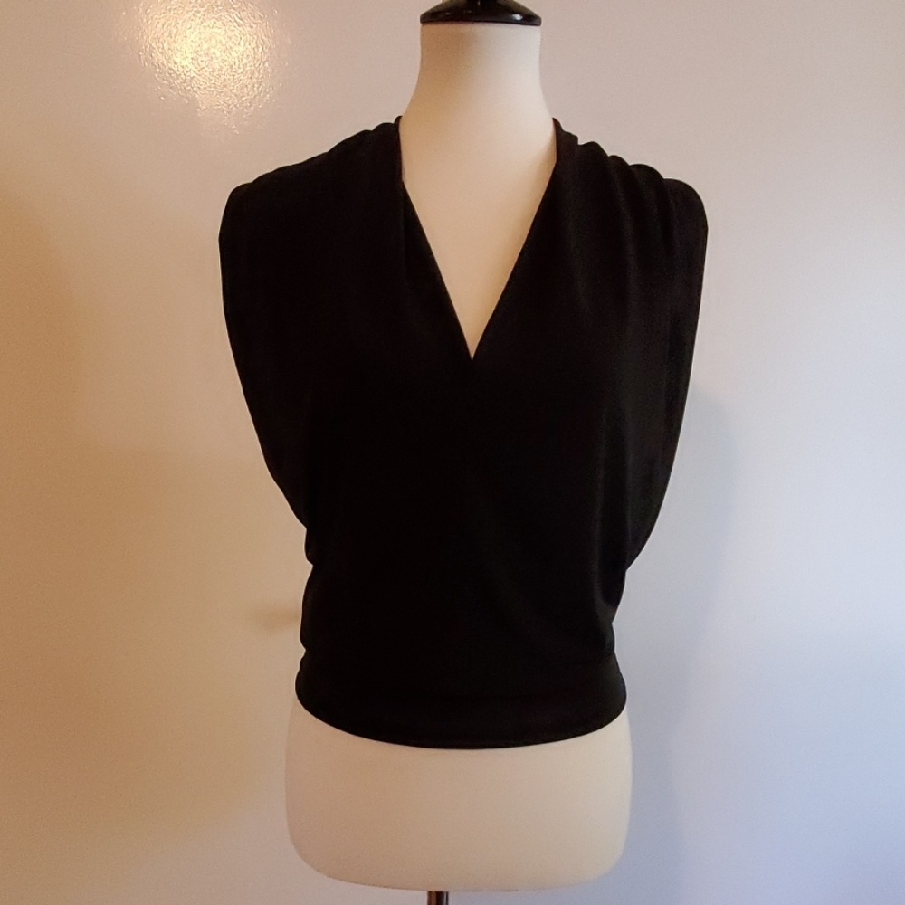 Express Sexy Draped Sleeveless Top - Picture 2 of 7